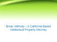 Bindu Vethody – A California Based Intellectual Property Attorney PowerPoint PPT Presentation