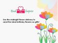 Use the midnight flower delivery to send the ideal birthday flowers as gifts! PowerPoint PPT Presentation