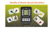 Benefits of Electric Muscle Stimulation