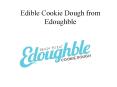 Edible Cookie Dough Edoughble PowerPoint PPT Presentation