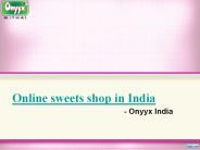 Online Mithai Shop For Indian