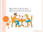 Best Food zone and restaurant in Jaipur- at odoab