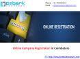 Online Company Registration in Coimbatore PowerPoint PPT Presentation