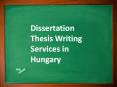 Dissertation Thesis Writing Services in Hungary PowerPoint PPT Presentation