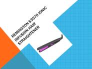 Remington S3570 Ionic Infusion Hair Straightener