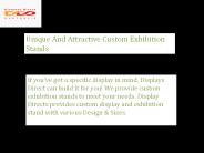 Custom Exhibition Stands