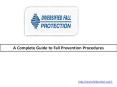 A Complete Guide to Fall Prevention Procedures PowerPoint PPT Presentation