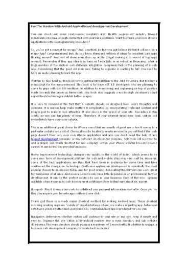 Feel The Stardom With Android Applicatlaravel developerion Development