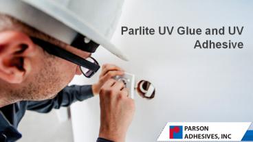 Glue For Thermal Switches - Parson Adhesives