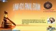 LAW 421 Final Exam PowerPoint PPT Presentation