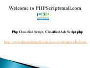 Php classified script, classified ads script php (1)