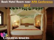 Book Accommodation Room near APA Conference 2017
