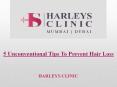 5 Unconventional Tips To Prevent Hair Loss PowerPoint PPT Presentation