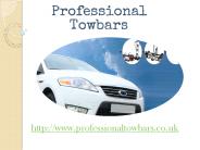 Mobile Towbar Fitter Norfolk