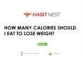 How Many Calories Should I Eat to Lose Weight PowerPoint PPT Presentation