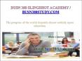 BUSN 380 Slingshot Academy / busn380study.com PowerPoint PPT Presentation