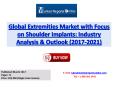 Extremities Industry Analysis with Focus on Shoulder Implants and Forecast to 2021 For Global Market PowerPoint PPT Presentation