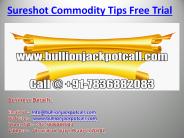 Sureshot Commodity Tips Free Trial