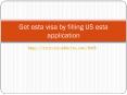 Get esta visa by filling US esta application PowerPoint PPT Presentation