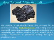 How To Look After Asphalt