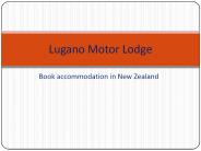 Book accommodation in New Zealand