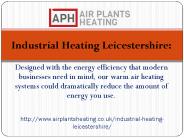 Industrial Heating Leicestershire