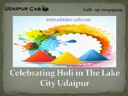 Celebrating Holi in The Lake City Udaipur