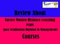 Review about Narsee Monjee Distance Learning PGDM Courses PowerPoint PPT Presentation