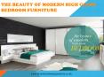 The Beauty Of modern High Gloss Bedroom furniture PowerPoint PPT Presentation