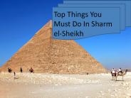 Top Things You Must Do In Sharm el-Sheikh