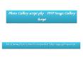 Photo Gallery script php - PHP Image Gallery PowerPoint PPT Presentation