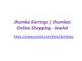 Jhumka Earrings | Jhumkas Online Shopping - Jewlot