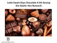 Lotte Sweet Days Chocolate A Hit Among the Adults: Ken Research PowerPoint PPT Presentation