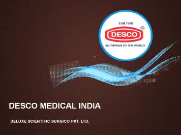 Medical Hospital Autoclave Sterilizer | DESCO