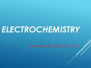 Lacture OF Electrochemistry