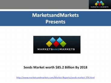 Seed Market