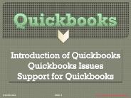 Support Quickbooks