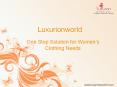 Buy Online Luxury Sarees at Premium Prices - Luxurionworld
