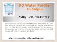 Best RO Water Service In Jaipur