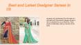 Designer Sarees Uk PowerPoint PPT Presentation