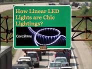 How Linear LED Lights are Chic Lightings?