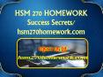HSM 270 HOMEWORK Success Secrets/ hsm270homework.com PowerPoint PPT Presentation