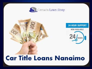 Car Title Loans Nanaimo