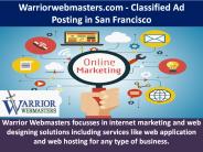 Classified Ad Posting In San Francisco  | Warriorwebmasters.com