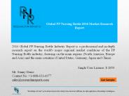 Global PP Nursing Bottle Market Analysis & Trends