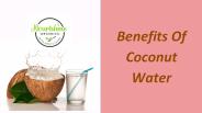 Health Benefits Of Coconut Water