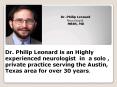 Dr. Philip Leonard : A Well Known Neurologist in TX, USA PowerPoint PPT Presentation