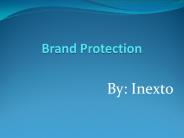 Brand protection and its services – Inexto