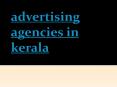 advertising agencies in kerala PowerPoint PPT Presentation