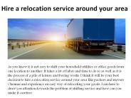 Hire a relocation service around your area (1)